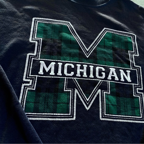 Vintage Michigan university crewneck - Picture 2 of 3